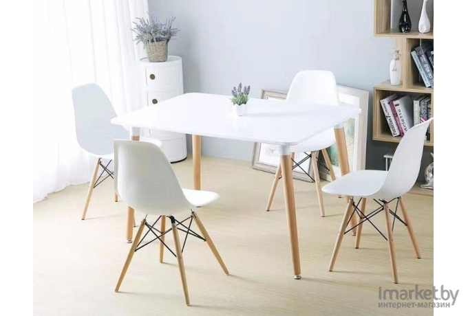 Стул Stool Group Eames Style DSW белый [Y801 white x1]