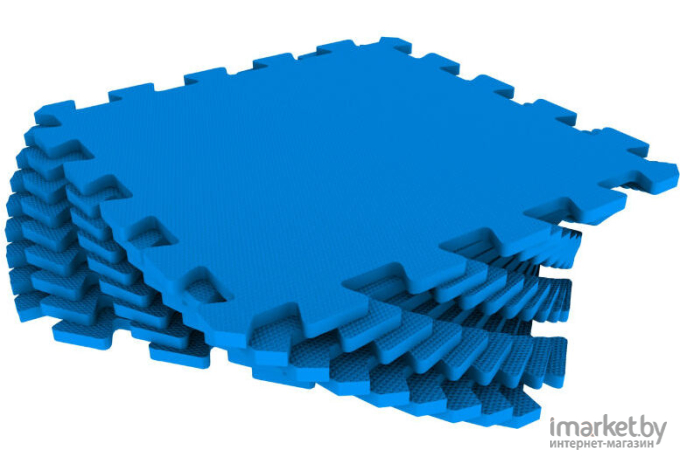Развивающий коврик ECO COVER Мягкий пол универсальный 60МП синий