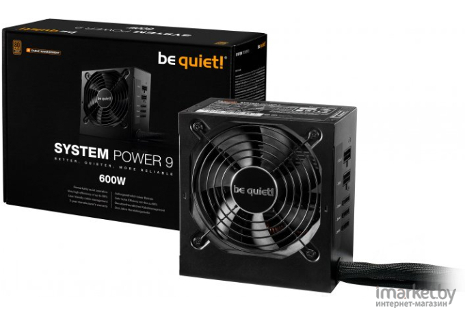 Блок питания be quiet! System Power 9 600W CM [BN302]