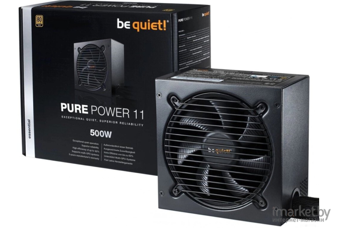 Блок питания be quiet! Pure Power 11 500W [BN293]