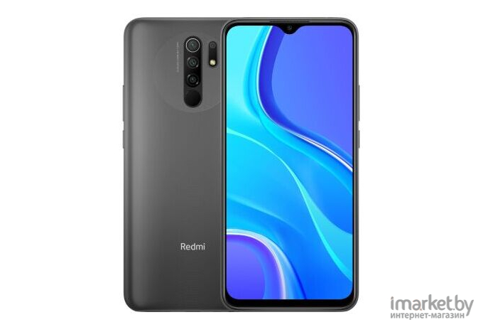 Мобильный телефон Xiaomi Redmi 9 3GB/32GB without NFC Carbon Grey [M2004J19]