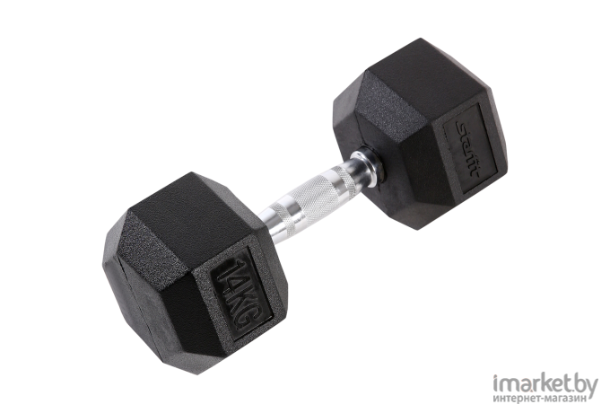 Гантель цельная Starfit DB-301 14 кг черный