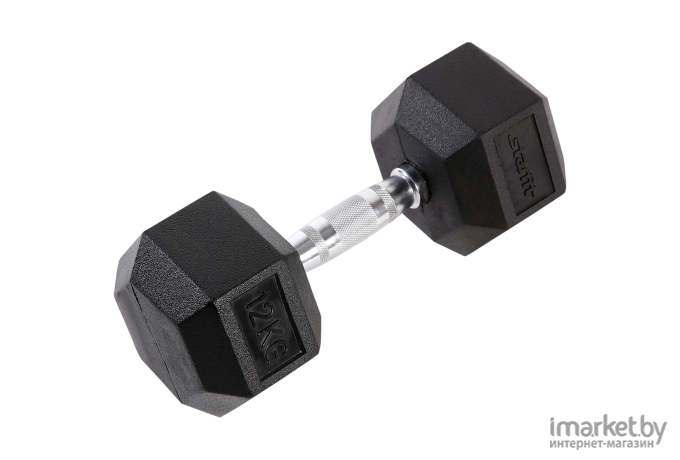 Гантель цельная Starfit DB-301 12 кг черный