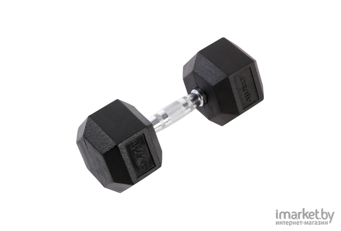 Гантель цельная Starfit DB-301 12 кг черный