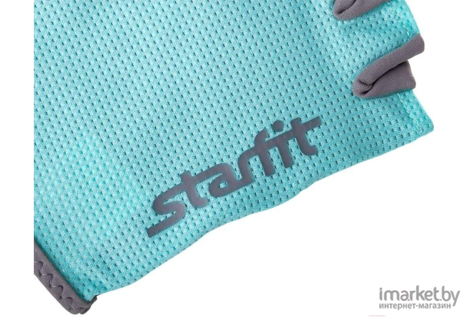 Перчатки для фитнеса Starfit SU-127 M мятный/серый