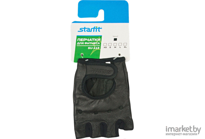Перчатки для фитнеса Starfit SU-115 XS черный