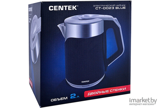 Электрочайник CENTEK CT-0023 Blue