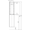 Шкаф-пенал Aquanet Nova Lite 35 [249522]