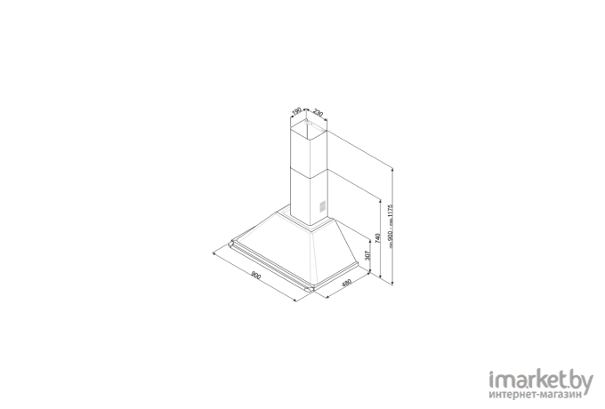 Вытяжка Smeg KT90DGC