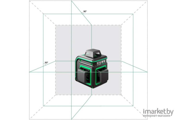 Лазерный нивелир ADA Instruments Cube 3-360 Green Ultimate Edition [A00569]