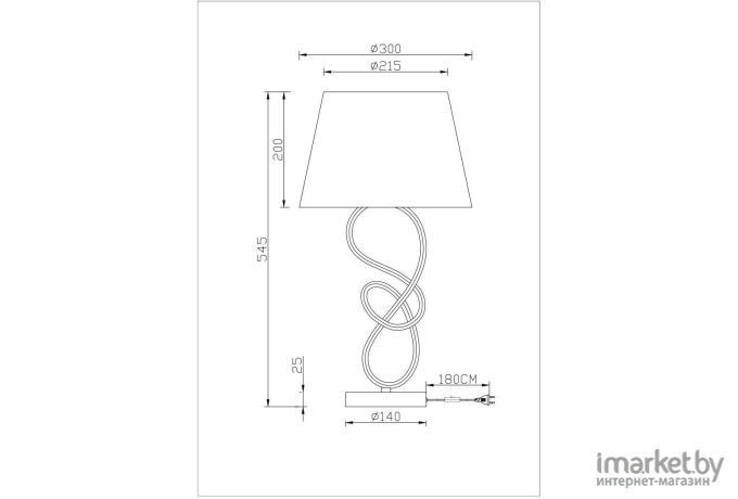 Настольная лампа Arte Lamp A1806LT-1CC