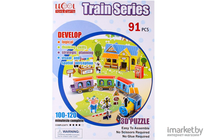 Пазл Darvish 3D Train Series LK-8863 [DV-T-2493-A]