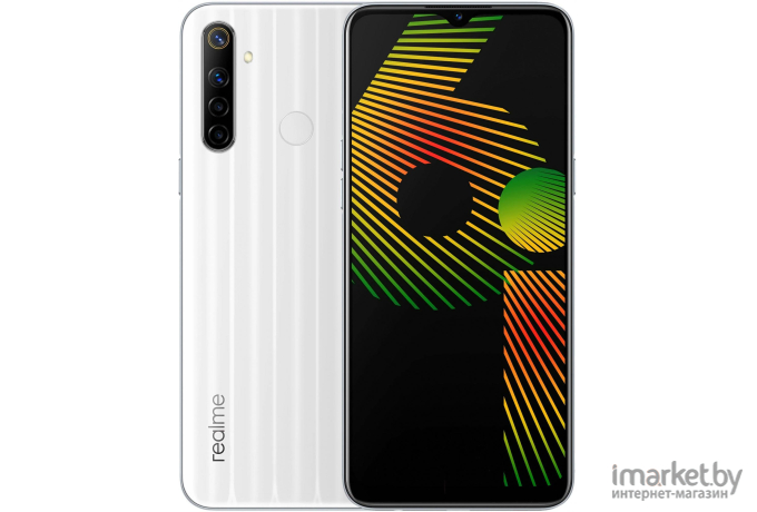 Мобильный телефон Realme 6i RMX2040 3/64GB White