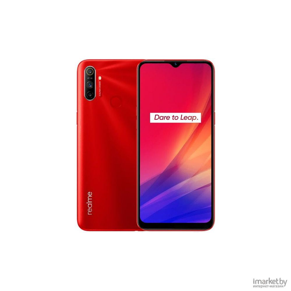 Мобильный телефон Realme C4 3/32GB Red [RMX2021] в каталоге | Цена |  Доставка по РБ