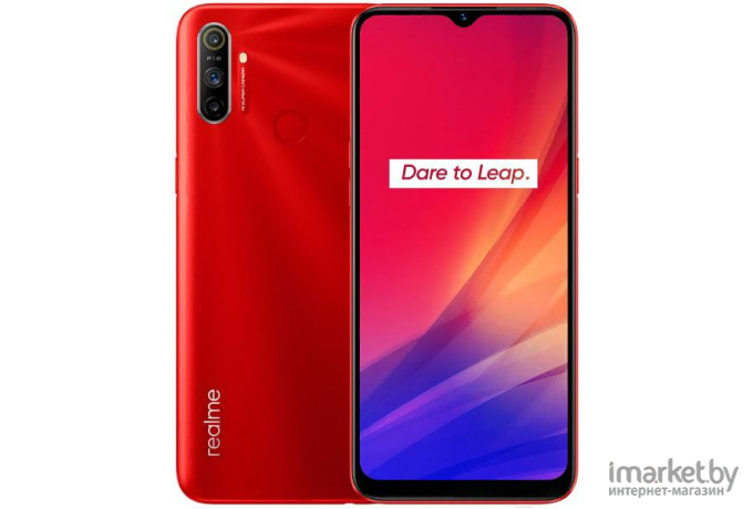 Мобильный телефон Realme C4 3/32GB Red [RMX2021]