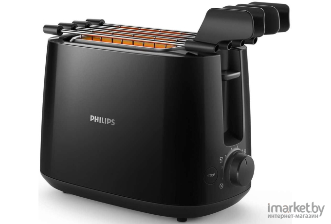 Тостер Philips HD2583/90 черный