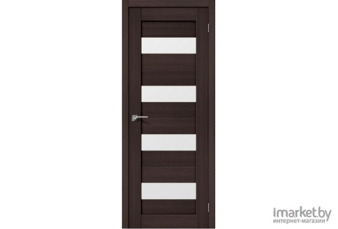 Межкомнатная дверь Portas S23 90x200 орех шоколад