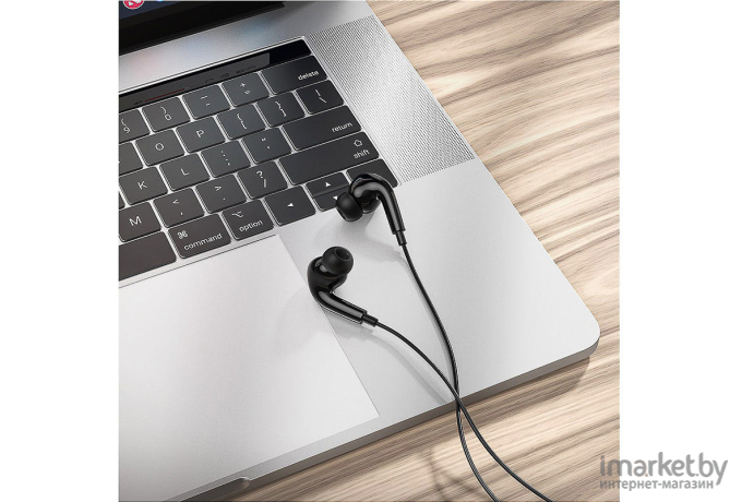 Наушники Hoco M1 EarPods Pro с микрофоном черный