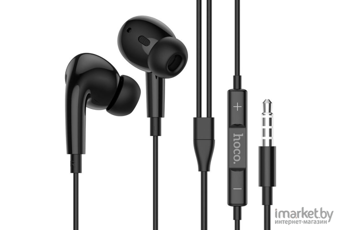 Наушники Hoco M1 EarPods Pro с микрофоном черный