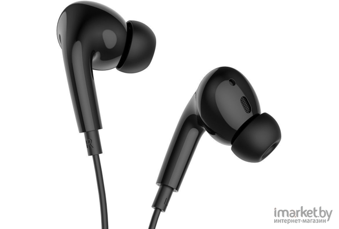 Наушники Hoco M1 EarPods Pro с микрофоном черный