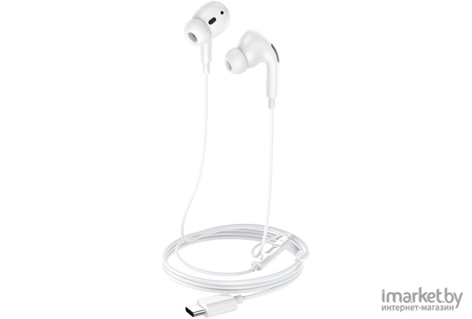 Наушники Hoco M1 EarPods Pro с микрофоном белый