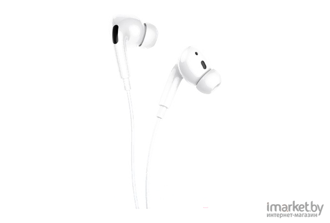 Наушники Hoco M1 EarPods Pro с микрофоном белый