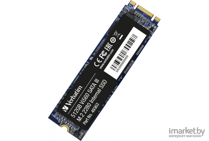 SSD диск Verbatim 512Gb Vi560 M.2 2280 SATA3 [49363]