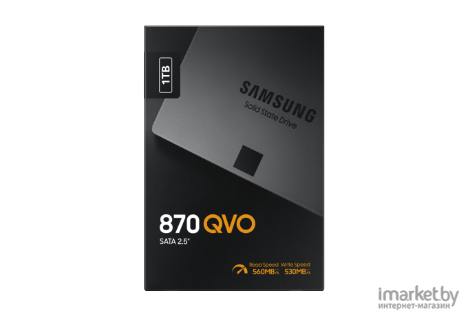 SSD диск Samsung 870 QVO 1TB [MZ-77Q1T0BW]