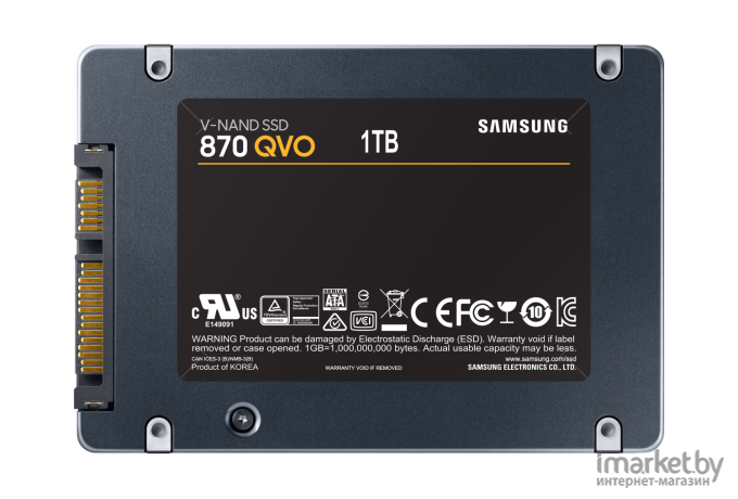 SSD диск Samsung 870 QVO 1TB [MZ-77Q1T0BW]