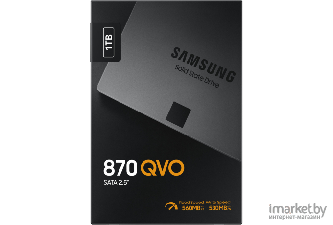 SSD диск Samsung 870 QVO 1TB [MZ-77Q1T0BW]