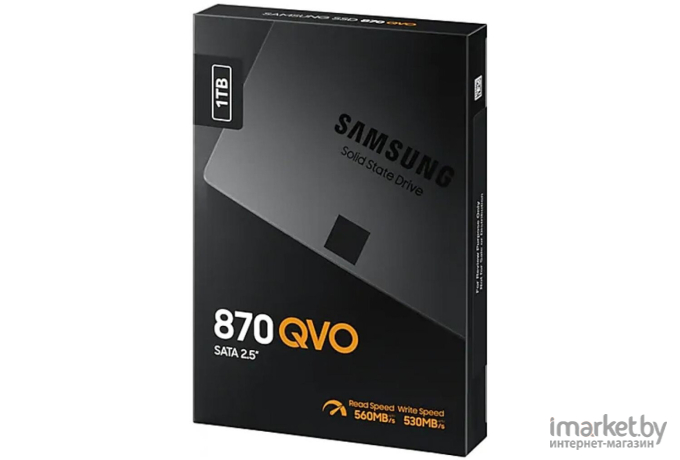 SSD диск Samsung 870 QVO 1TB [MZ-77Q1T0BW]