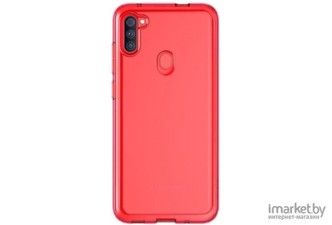 Чехол для телефона Araree A cover для Samsung A11 красный [GP-FPA115KDARR]