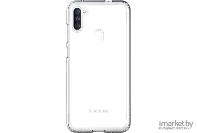 Чехол для телефона Araree A cover для Samsung A11 прозрачный [GP-FPA115KDATR]