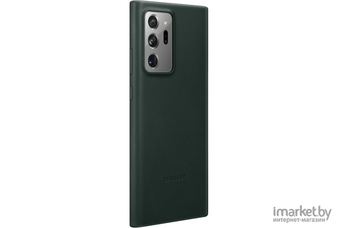 Чехол для телефона Samsung Galaxy Note 20 Ultra Leather Cover Green [EF-VN985LGEGRU]