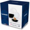 Набор тарелок Luminarc Diwali Black White [P4360]