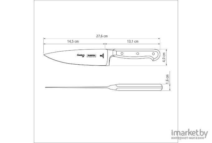Кухонный нож Tramontina Century [24011106]