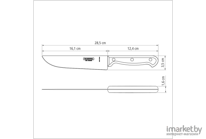 Кухонный нож Tramontina Ultracorte [23857106]