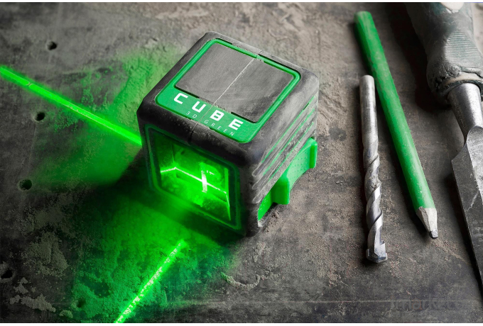 Лазерный нивелир ADA Instruments Cube 3D Green Professional Edition (A00545)