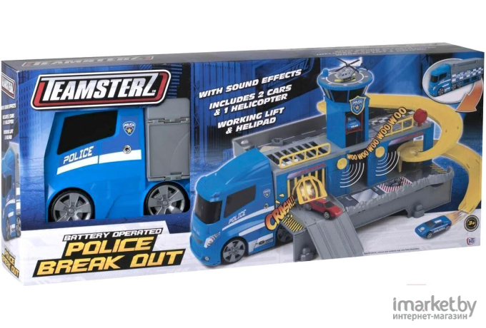 Игровой набор Teamsterz Полицейский грузовик [1416389.V19]