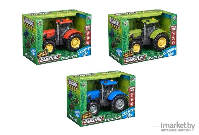 Трактор игрушечный Teamsterz Country life свет/звук [1417099]