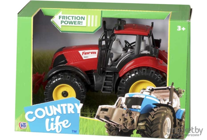 Трактор игрушечный Teamsterz Country life свет/звук [1417099]