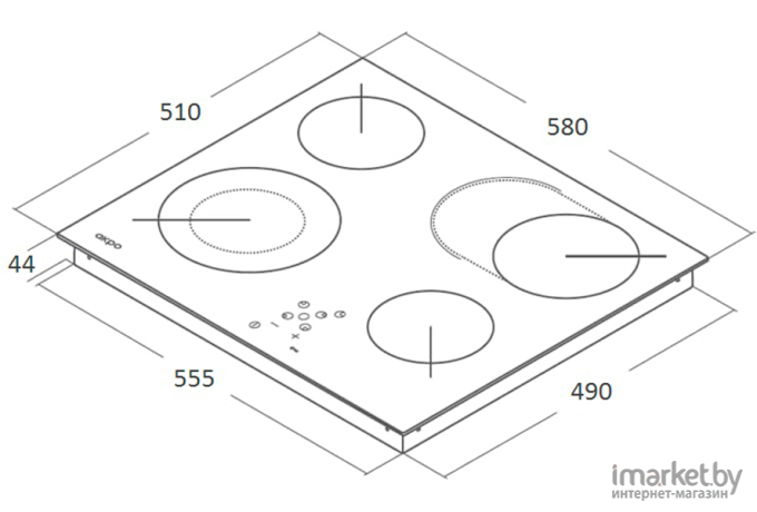 Варочная панель Akpo PKA58601