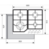 Варочная панель Akpo PGA 604 LXE