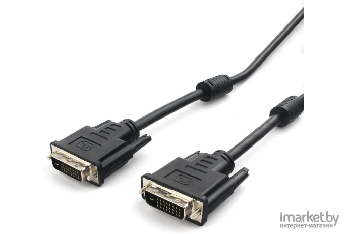 Кабель для компьютера Cablexpert CC-DVI2L-BK-10M