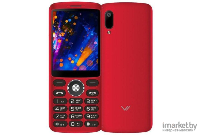 Мобильный телефон Vertex D571 красный