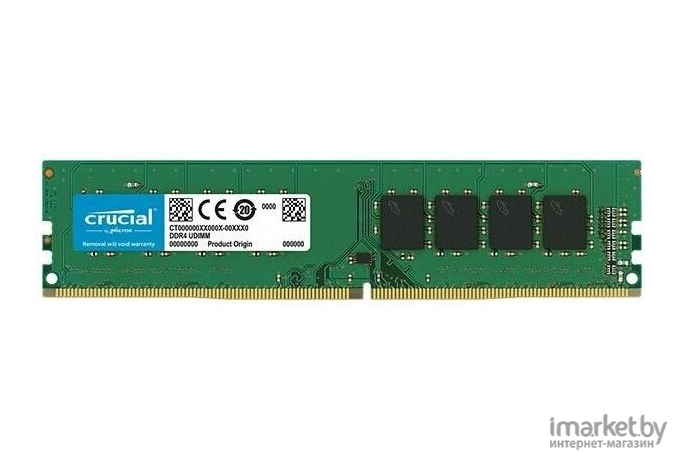 Оперативная память Crucial DRAM 32GB DDR4-3200 UDIMM [CT32G4DFD832A]