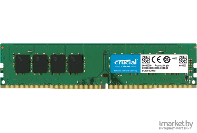 Оперативная память Crucial DRAM 32GB DDR4-3200 UDIMM [CT32G4DFD832A]