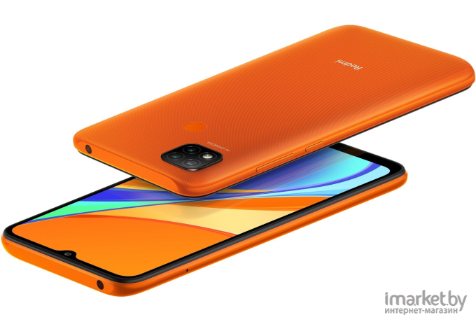 Мобильный телефон Xiaomi Redmi 9C 3GB/64GB без NFC Midnight Gray