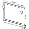 Зеркало для ванной Aquanet Валенса 100 [180290]