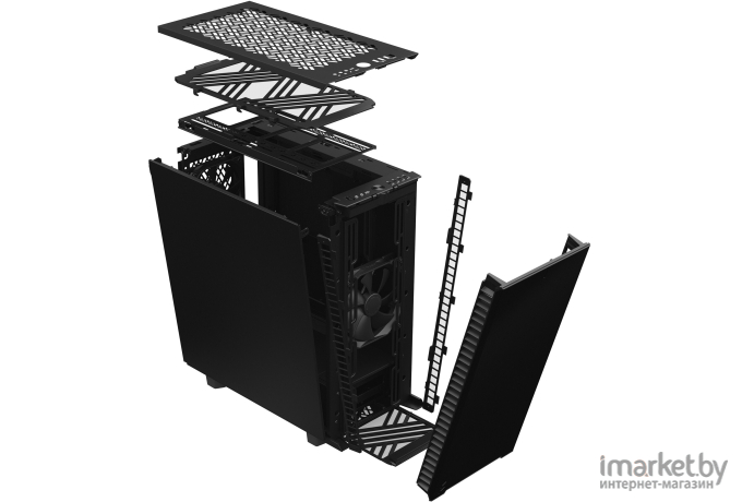 Корпус для компьютера Fractal Design Define 7 Compact Black [FD-C-DEF7C-01]